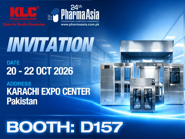 KLC le invita cordialmente a visitar nuestro stand D157 para conversar y reunirse con nosotros en la 24ª edición de Pharma Asia.